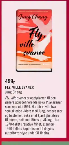 Ark Bokhandel FLY, VILLE SVANER, NOK 499 tilbud