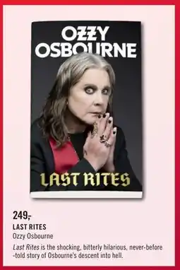 Ark Bokhandel LAST RITES, NOK 249 tilbud