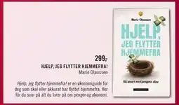 Ark Bokhandel HJELP, JEG FLYTTER HJEMMEFRA!, NOK 299 tilbud