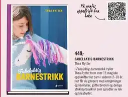 Ark Bokhandel FABELAKTIG BARNESTRIKK, NOK 449 tilbud