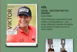 Ark Bokhandel VIKTOR - GOLFEVENTYRET FRA INNSIDEN, NOK 449 tilbud