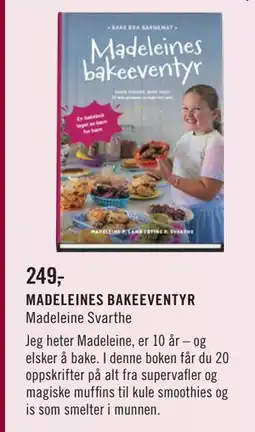 Ark Bokhandel MADELEINES BAKEEVENTYR, NOK 249 tilbud