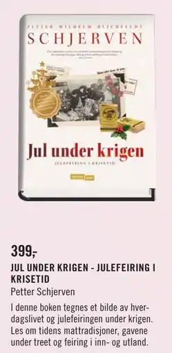 Ark Bokhandel JUL UNDER KRIGEN - JULEFEIRING I KRISETID, NOK 399 tilbud