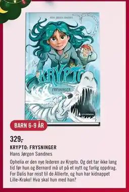 Ark Bokhandel KRYPTO: FRYSNINGER, NOK 329 tilbud