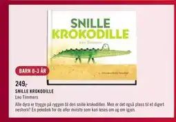 Ark Bokhandel SNILLE KROKODILLE, NOK 249 tilbud