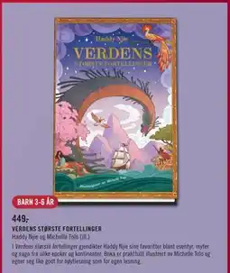 Ark Bokhandel VERDENS STØRSTE FORTELLINGER, NOK 449 tilbud