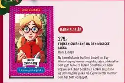 Ark Bokhandel FRØKEN SNUSHANE OG DEN MAGISKE JAKKA, NOK 279 tilbud