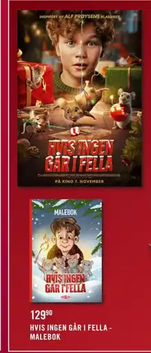 Ark Bokhandel HVIS INGEN GÅR I FELLA MALEBOK, NOK 129.9 tilbud