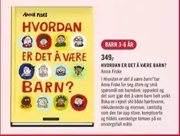 Ark Bokhandel HVORDAN ER DET Å VÆRE BARN?, NOK 349 tilbud