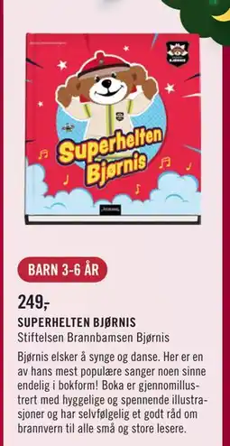 Ark Bokhandel SUPERHELTEN BJØRNIS, NOK 249 tilbud