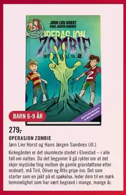 Ark Bokhandel OPERASJON ZOMBIE, NOK 279 tilbud