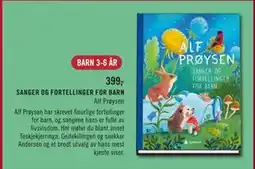 Ark Bokhandel SANGER OG FORTELLINGER FOR BARN, NOK 399 tilbud