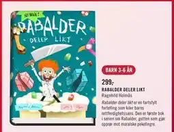 Ark Bokhandel RABALDER DELER LIKT, NOK 299 tilbud