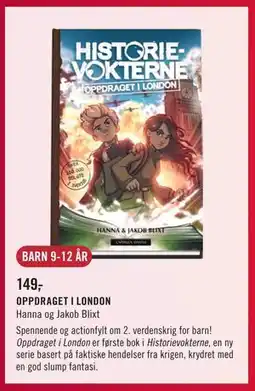 Ark Bokhandel OPPDRAGET I LONDON, NOK 149 tilbud