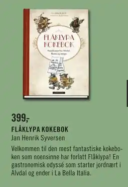 Ark Bokhandel FLÅKLYPA KOKEBOK, NOK 399 tilbud