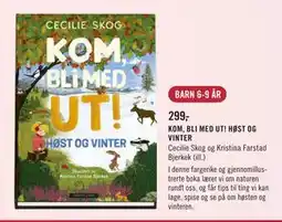Ark Bokhandel KOM, BLI MED UT! HØST OG VINTER, NOK 299 tilbud
