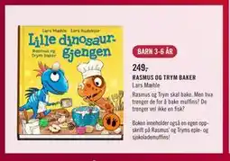 Ark Bokhandel RASMUS OG TRYM BAKER, NOK 249 tilbud