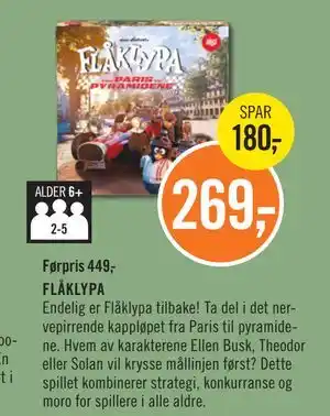Ark Bokhandel FLÅKLYPA, NOK 269 tilbud