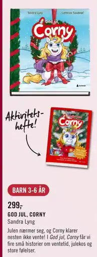Ark Bokhandel GOD JUL, CORNY, NOK 299 tilbud