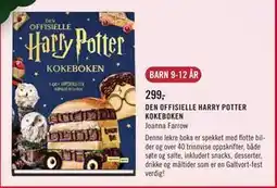 Ark Bokhandel DEN OFFISIELLE HARRY POTTER KOKEBOKEN, NOK 299 tilbud