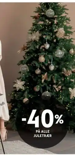 Bohus 40% PÅ ALLE JULETRÆR tilbud