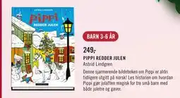 Ark Bokhandel PIPPI REDDER JULEN, NOK 249 tilbud