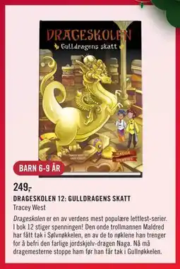 Ark Bokhandel DRAGESKOLEN 12: GULLDRAGENS SKATT, NOK 249 tilbud