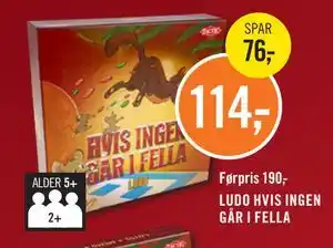 Ark Bokhandel LUDO HVIS INGEN GÅR I FELLA, NOK 114 tilbud