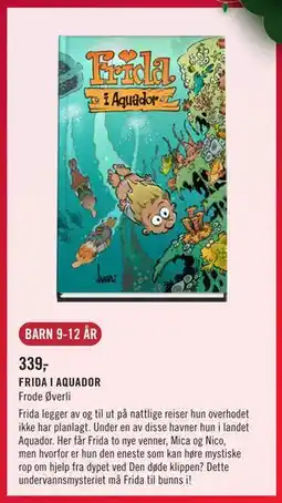 Ark Bokhandel FRIDA I AQUADOR, NOK 339 tilbud