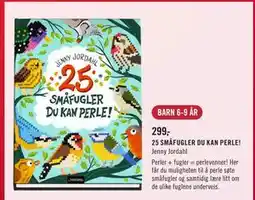 Ark Bokhandel 25 SMÅFUGLER DU KAN PERLE!, NOK 299 tilbud