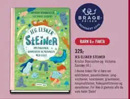 Ark Bokhandel JEG ELSKER STEINER , NOK 329 tilbud