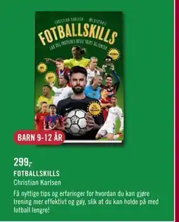 Ark Bokhandel FOTBALLSKILLS, NOK 299 tilbud