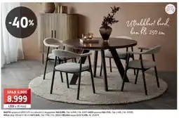 Bohus BASTIA spisebord, NOK 8999 tilbud