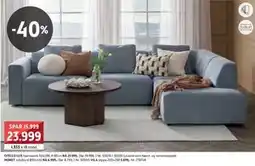 Bohus OTELLO LUX hjørnesofa, NOK 23999 tilbud