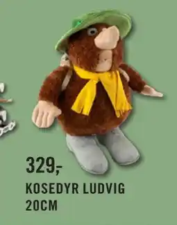 Ark Bokhandel KOSEDYR LUDVIG 20CM, NOK 329 tilbud