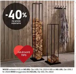 Bohus 40% PA WOOD VEDSTATIV tilbud