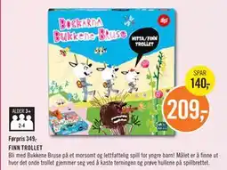 Ark Bokhandel FINN TROLLET, NOK 209 tilbud