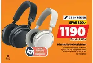 POWER Bluetooth-hodetelefoner, NOK 1190 tilbud