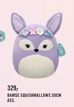 Ark Bokhandel BAMSE SQUISHMALLOWS 30CM ASS., NOK 329 tilbud