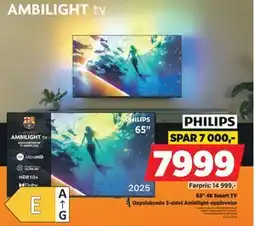 POWER 65 4K Smart TV, NOK 7999 tilbud