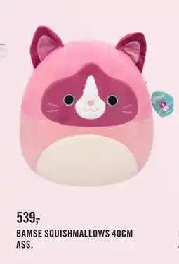 Ark Bokhandel BAMSE SQUISHMALLOWS 40CM ASS., NOK 539 tilbud