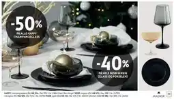 Bohus 40% PÅ HELE NOIR-SERIEN (GLASS OG PORSELEN) tilbud