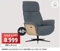 Bohus GRANDE hvilestol, NOK 8999 tilbud