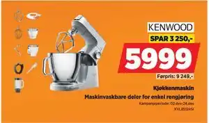 Kjøkkenmaskin, NOK 5999