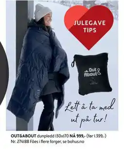 Bohus OUT&ABOUT, NOK 999 tilbud