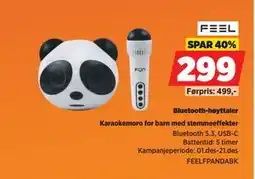 POWER Bluetooth-høyttaler, NOK 299 tilbud