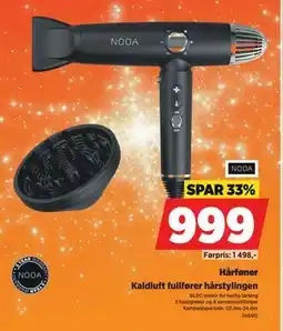 POWER Hårføner, NOK 999 tilbud