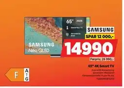 POWER 65 4K Smart TV, NOK 14990 tilbud