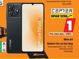 POWER Nivo A1, NOK 1290 tilbud