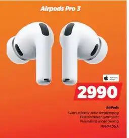 POWER AirPods, NOK 2990 tilbud
